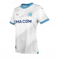 Olympique de Marseille Fußballbekleidung Heimtrikot Damen 2023-24 Kurzarm